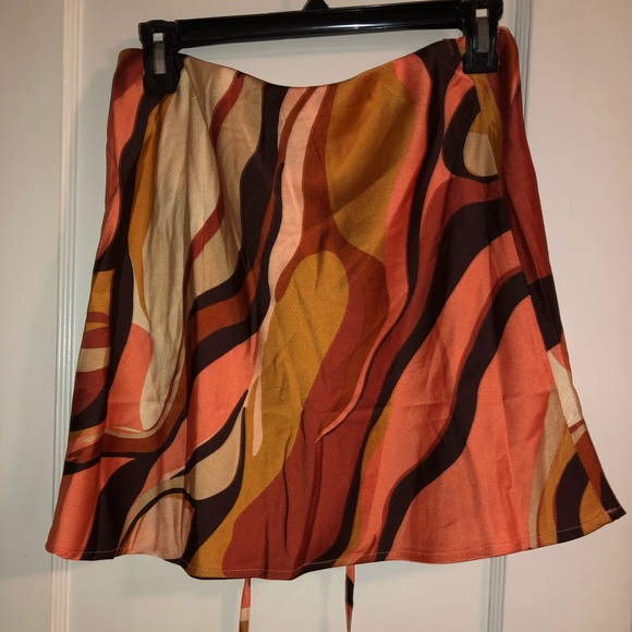 Princesspolly desert storm mini skirt orange - Picture 2 of 3